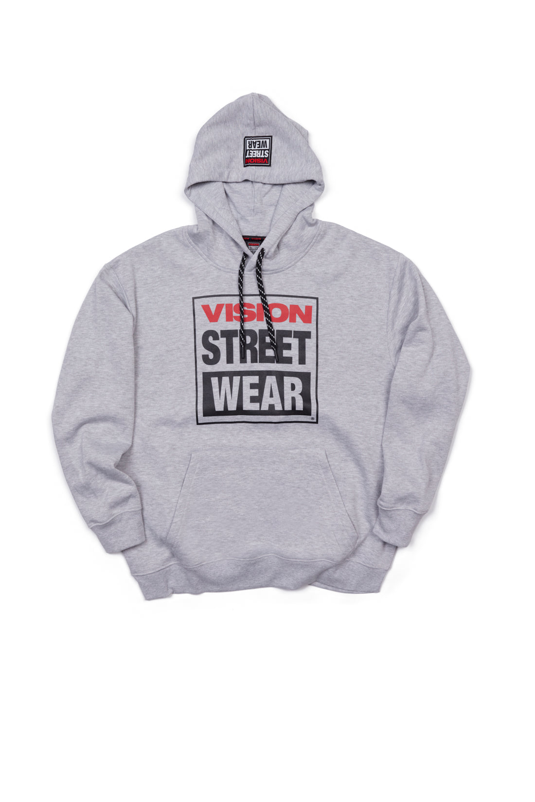 Iconic Logo Hoodie - Heather Grey - DENIM SOCIETY™