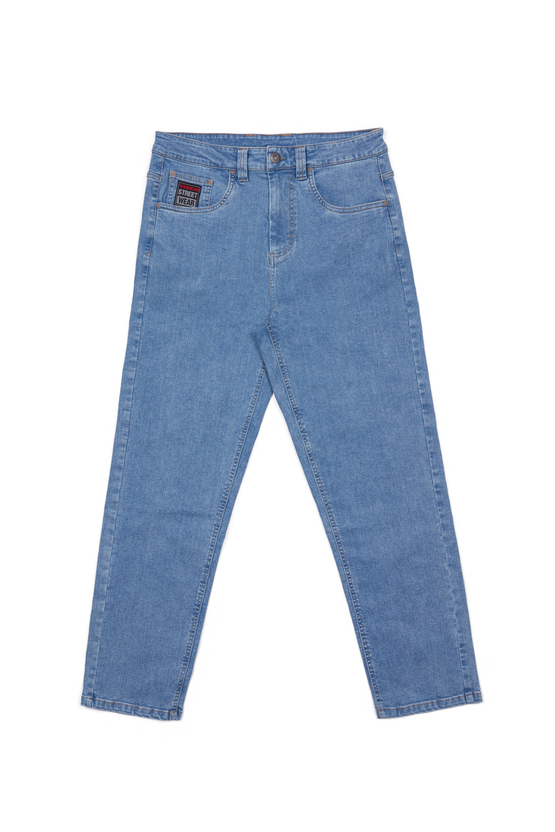 5 Pocket Pant in Stretch Raw Denim - Dark Stone - DENIM SOCIETY™
