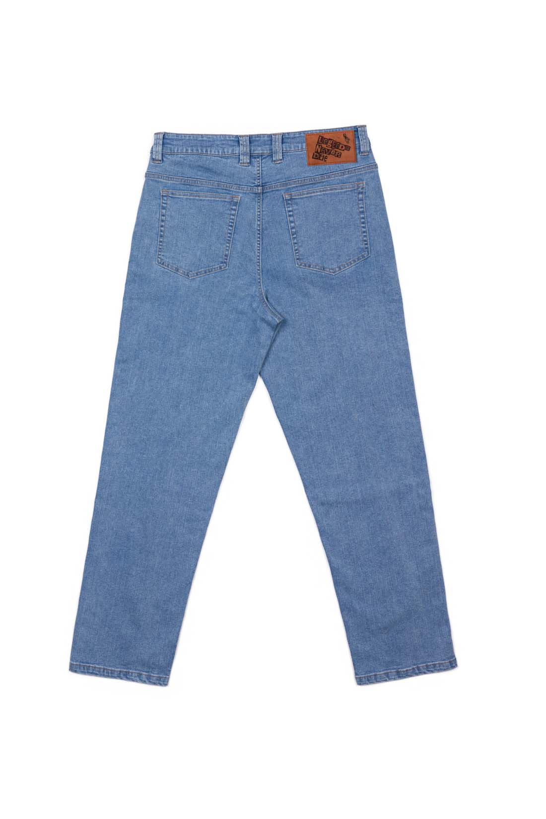 5 Pocket Pant in Stretch Raw Denim - Dark Stone - DENIM SOCIETY™