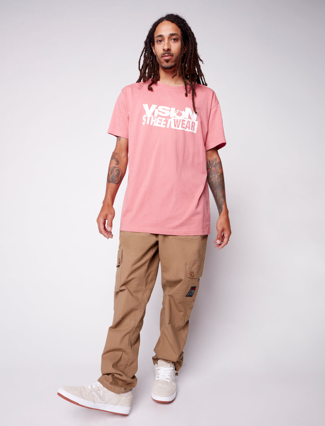 Team Logo T-Shirt - Dusty Rose - DENIM SOCIETY™